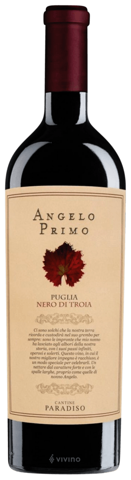 Paradiso Angelo Primo Nero di Troia